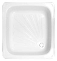 Padas dušo metalinis 70x70x15