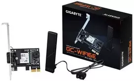 GIGABYTE GC-WIFI6E PCIe Wi-Fi 6E Bluetooth expansion card