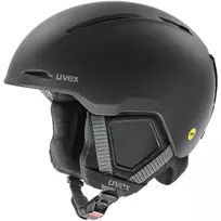UVEX Monte LT MIPS slidinėjimo šalmas, 56–59 cm, juodas matinis
