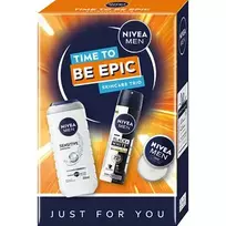 „Nivea Homme Time to Be Epic“ rinkinys – dovanų rinkinys vyrams