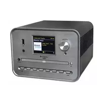 Soundmaster ICD1050SW internetinis radijas su WiFi, DAB+, FM, CD, MP3, USB, Bluetooth, APP - stereo, juodas