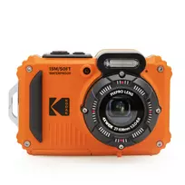 Kodak WPZ2 vandeniui atsparus skaitmeninis fotoaparatas, 16 MP, oranžinės spalvos