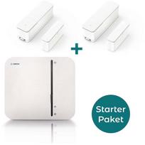 Bosch Smart Home belaidė lango kontakto signalizacija 8750002092, 2.4 GHz, IP45, 100 m, ZigBee, balta, lipni, maitinama baterija