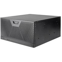 Silverstone Technology serverio korpusas SST-RM51, 5U, ATX, plienas, juodas, 440x220x485 mm, 4x 3.5" vidiniai, 4x 2.5" išoriniai