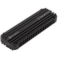Silverstone Technology MS12 SST-MS12, USB 3.2 Type-C, M.2, NVMe, PCIe Gen3 x4, 20Gbps, aliuminio korpusas, terminis tarpiklis