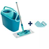 Leifheit grindų valymo rinkinys Clean Twist M Ergo 1052137, 33cm, 110-140cm, mikropluošto šluostė, besisukantis šepetys