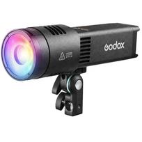Godox LED fotografijos šviesa RS100R 1K, 100 W, 1800–10000 K, USB-C, RGB COB LED, Bluetooth, NFC, DMX/RDM, 52 min, SP36K