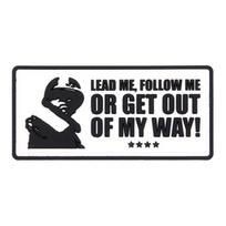 101 Inc. Lead Me, Follow Me White Karinis antsiuvas