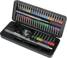 YATO YT-25770 3.7V screwdriver set with bits 56pcs