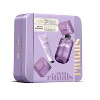 Grace Cole Lavender Body Care Box ( Levandule ) - Dárková sada péče o tělo v plechové dóze ( 4 ks )
