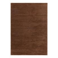 Rankų darbo tamsiai rudos spalvos iš vilnos kilimas 160x230 cm – Asiatic Carpets