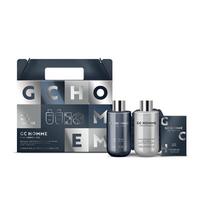 Grace Cole Homme The Grooming Body Care Set ( Černý pepř & Mandarinka ) - Dárková sada péče o tělo s houbičkou ( 4 ks )