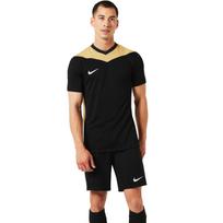 Vyriški marškinėliai Nike Dri-FIT Park Derby IV juodai-auksiniai FD7430 011