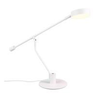Matinės baltos spalvos stalinis šviestuvas LED su sulankstoma konstrukcija (aukštis 64 cm) Manduro – Trio