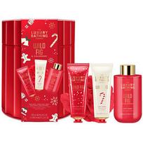 Hand & Body Care Set ( Fík & Brusinka ) - Dárková sada péče o tělo v dóze