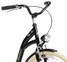 Dviratis AZIMUT City Lux 28" 2025 black-cream