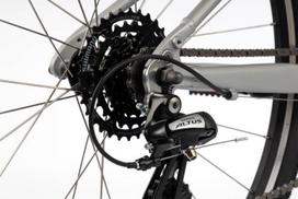 Dviratis Karbon Superlight Alu 26 black
