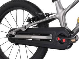 Dviratis Tabou Royal Space 16 grey-black