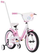 Dviratis Tabou Miss Alu 16 pink-white