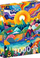 ENJOY PUZZLE dėlionė KERINTIS HORIZONTAS, 1000 dalių, 68x48 cm, Enjoy-2257