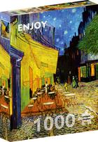 ENJOY PUZZLE dėlionė KAVINĖS TERASA NAKTĮ, VAN GOGH, 1000 dalių, 68x48 cm, Enjoy-1101