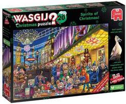 Royal Jumbo Bv „Wasgij Christmas“ dėlionė „20 Kalėdų dvasių“, 2 x 1000 detalių