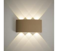 LED smėlinis lauko sieninis šviestuvas ARROW LED/6W/230V IP54