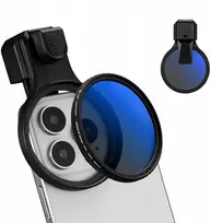 Objektyvas Obiektyw Soczewka Filtras Polaryzacyjny Cpl Do Telefonu Smartfona 58mm Klips / Kf15.0024