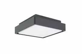 SU-MA Beni BN-KW200 lubinis šviestuvas sodui IP65 1x18W LED 4000K 1069 lm tamsiai pilkas