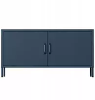 Laikiklis Jan Nowak Metalinė TV spintelė ant kojelių tamsiai mėlyna, 1150 x 595 x 400 mm: ROSA Modern (5904405577370)