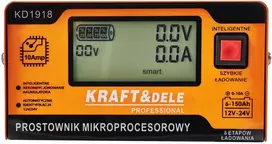 Kraftdele Mikroprocesorinis įtampos stabilizatorius 10 A 12/24 V