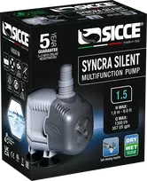 Sicce - Syncra Silent 1.5 Wet & Dry - 1350L/H - 100% Made in Italy