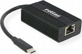 Adapter USB Roline Konwerter USB 3.2 Gen 2 na Gigabit Ethernet 2,5 ROLINE | 12.02.1103 | 7630049615885