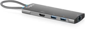 Digitus USB-C Docking Station, 8-Port, HDMI, USB, RJ45, PD (DA-70921) | DA-70921 | 4016032510147