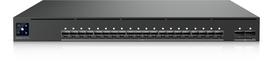 Ubiquiti UniFi 20xSFP+ 10GBit/2xQSFP28 100GBit Managed 19" Rack-Mountable, 1,3" Touchscreen (EAV-FIBER) | EAV-FIBER | 810177162209