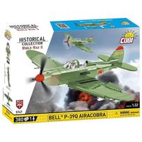 Konstruktorius, lėktuvas Cobi Historical Collection Bell P-39Q Airacobra 5747, 380 vnt., žalia sp.