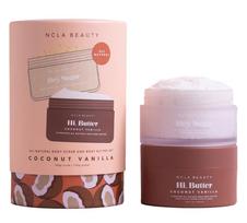 Kūno priežiūros rinkinys Ncla Beauty Coconut Vanilla Body Scrub and Body Butter, 2 vnt.