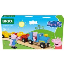 Žaislinis traukinys Brio World Peppa Pig 63612700, įvairių spalvų