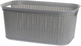 Krepšys, daiktų saugojimo Alsea 22764 GY, 27 l, šviesiai pilka sp., 50.5 x 33.5 x 23.5 cm