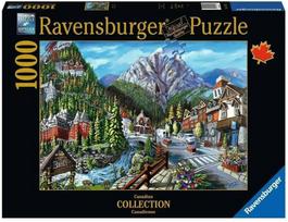 Dėlionė Ravensburger Welcome to Banff, 70 cm x 50 cm, 1000 vnt.