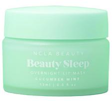 Lūpų kaukė Ncla Beauty Beauty Sleep Overnight Cucumber Mint, 15 ml