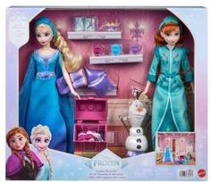 Lėlių rinkinys Mattel Disney Frozen Sluber Sister, 28 cm, įvairių spalvų