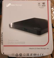 SALE OUT. H.L Data Storage Ultra Slim Portable DVD-Writer | GP57EB40 | Interface USB 2.0 | DVD R/RW | CD read speed 24 x | CD wr