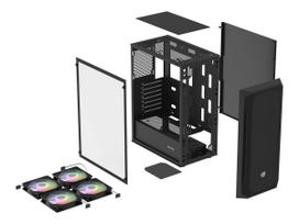 Fury PC Case | SHOBO SH8F ARGB | Midi Tower | Black