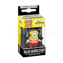 FUNKO POP! Raktų pakabutis: Minions 2 - Roller Skating Stuart