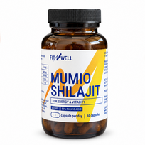 FITNWELL Mumio Shilajit(šilajito) 60 kapsulių