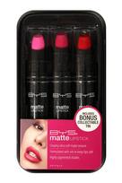 Lūpų dažai BYS Matte Trio In Tin Berries, 10,5 g, 10.5g