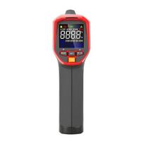 Matuoklis - Uni-T UT303D+ Infraraudonųjų Spindulių Termometras - -32°C Iki 1300°C, ±1.5°C Tikslumas, Dviguba Lazerinė, Juoda, Juoda