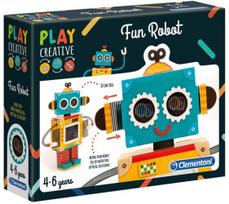 Kūrybinis rinkinys - konstruktorius Clementoni Play Creative Sukurk savo robotą, 6 m.+