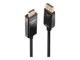 Lindy Displayport į Hdmi 4k 60hz Hdr adapterio kabelis, 0.5m
